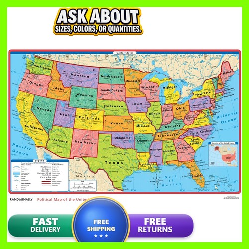 Rand mcnally political - mcnally,
