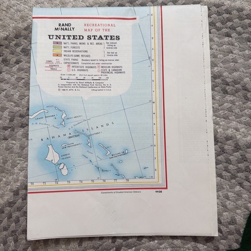 Vintage rand mcnally united - mcnally,