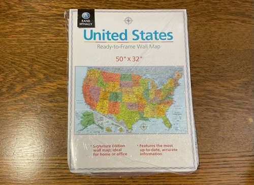 Brand new wall map - brand,